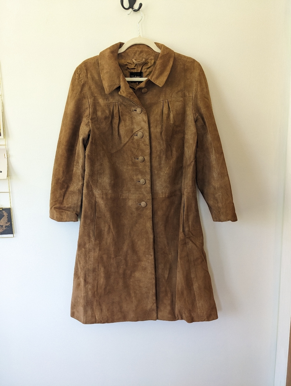Vintage Tadmor Suede Coat (needs cleaning)